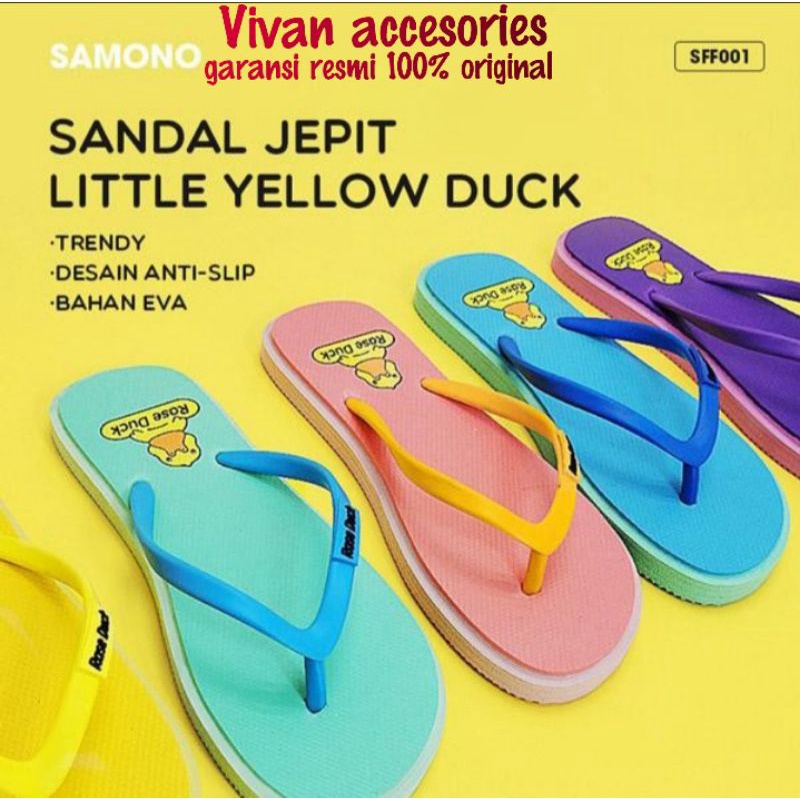 Samono SFF001 Sandal Jepit Flip Flops Anti licin Sandal jepit Eva bahan tebal empuk