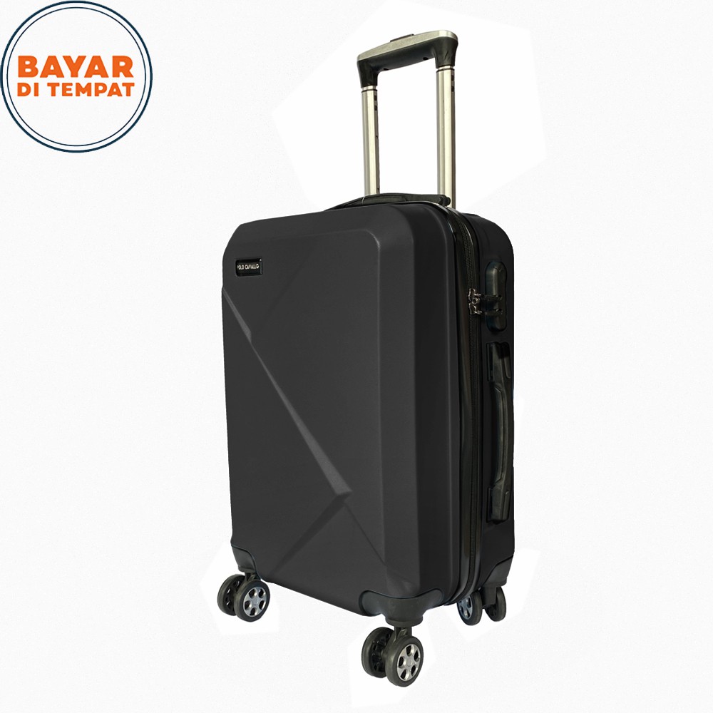 12.12 SHOPEE GRATIS Birthday Sale Koper Fiber POLO 100% Import Koper Kabin 20 inch Koper Haji dan Tr