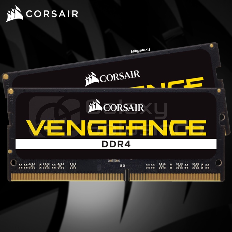 Corsair Vengeance SODIMM 16GB 2X8GB DDR4 2666MHz CMSX16GX4M2A2666C18