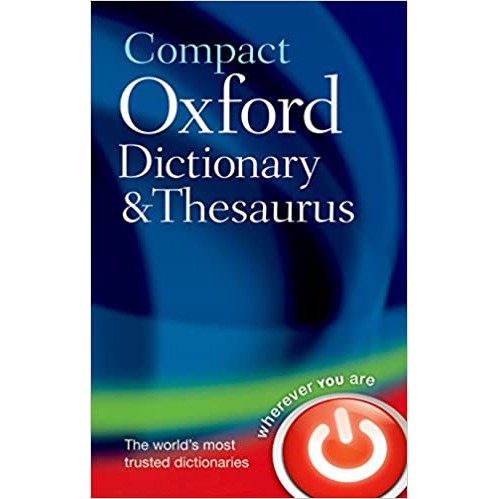 (KAMUS) Compact Oxford Dictionary & Thesaurus Hard Cover