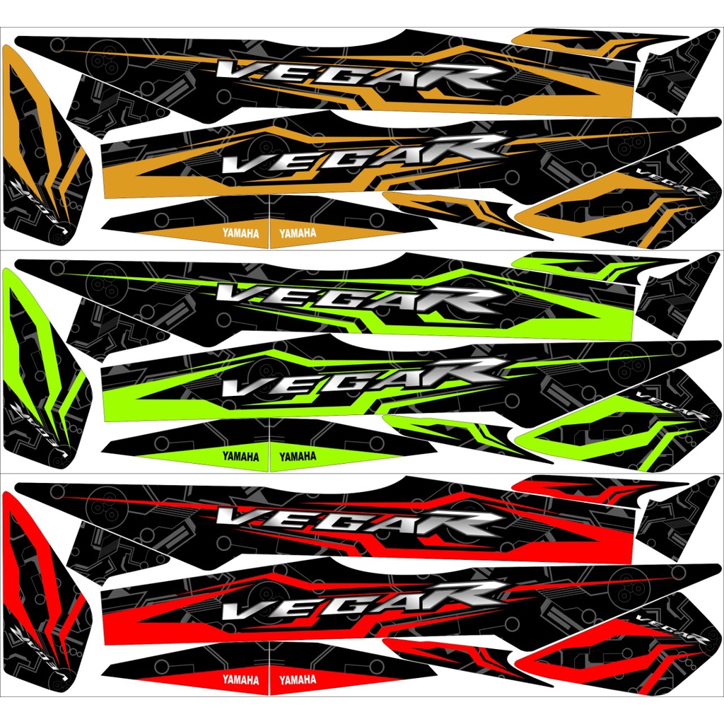 STRIPING VEGA R LAMA MOTIF KEREN