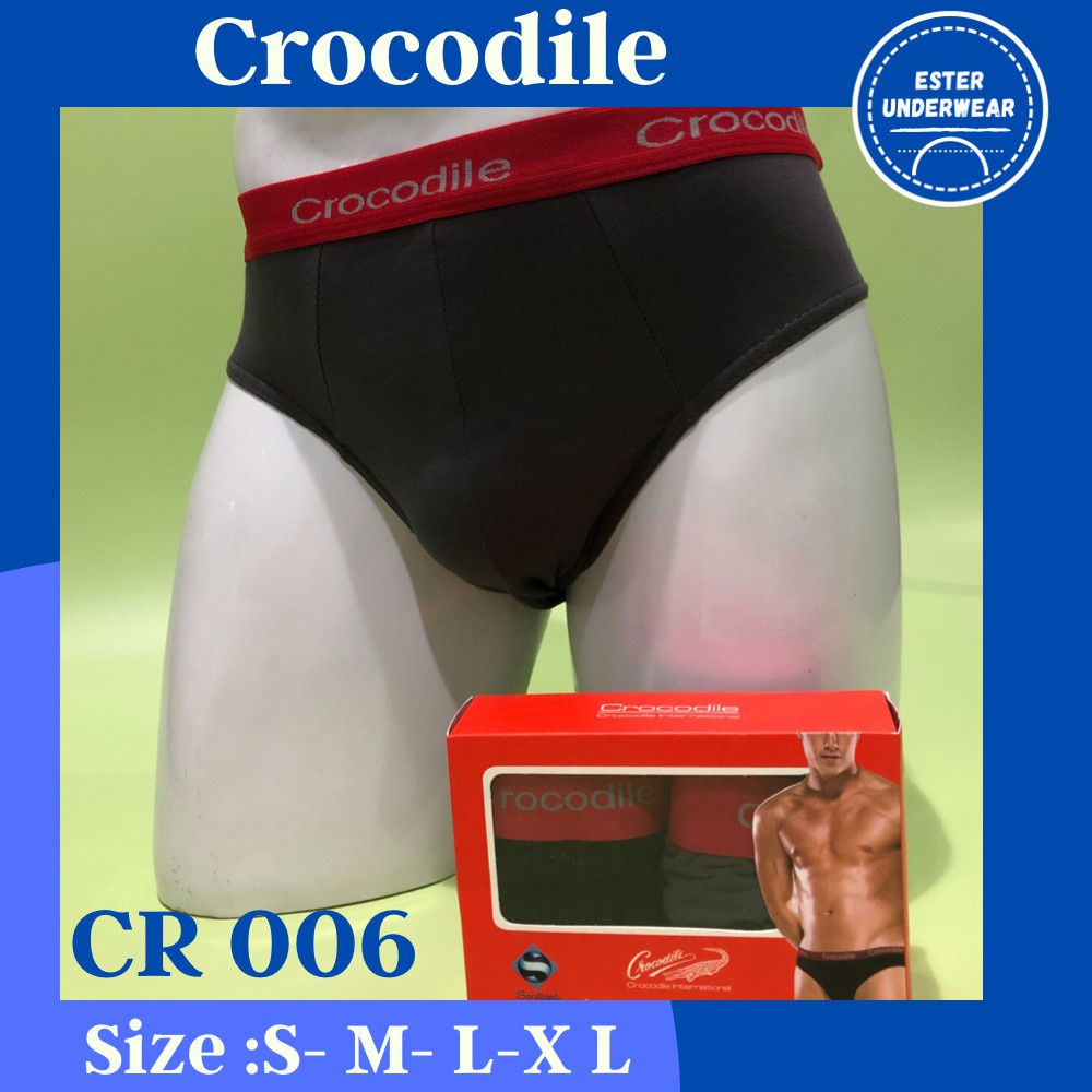 Celana Dalam Pria CROCODILE CR 006 ISI-2 PCS