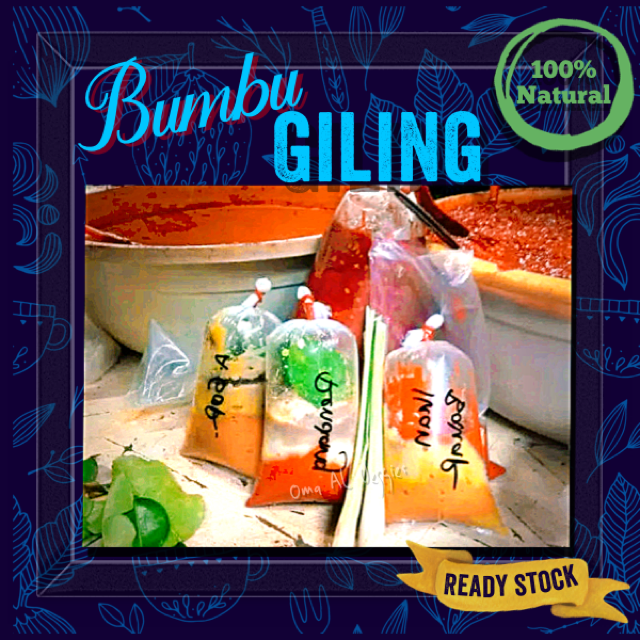 

ANEKA BUMBU GILING PER PACK/BUNGKUS ± 170 GR