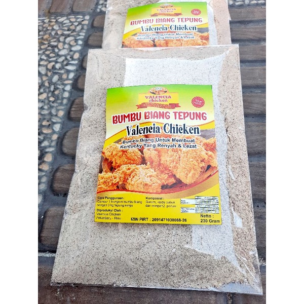 

Bumbu biang tepung fried chicken Bersertifikat HALAL