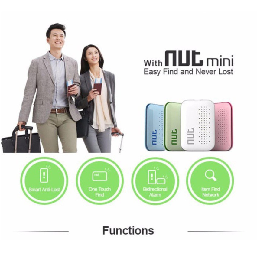 Gshop Nut Mini Anti-lost Smart Tracker
