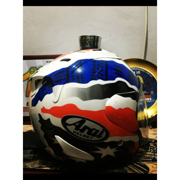TSR HALFACE REPLICA ARAI MOTIF DOOHAN