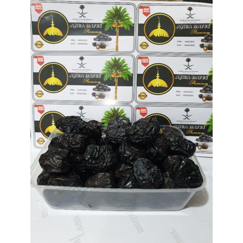 [COD] Kurma AJWA Asli 1kg 100% Original Saudi / Kurma Nabi Madinah Premium / Oleh Oleh Haji&amp;Umproh(exp2024)