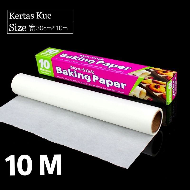 

Baking Paper 10 M/kertas Roti Cake/Kue/Bakpao BBQ