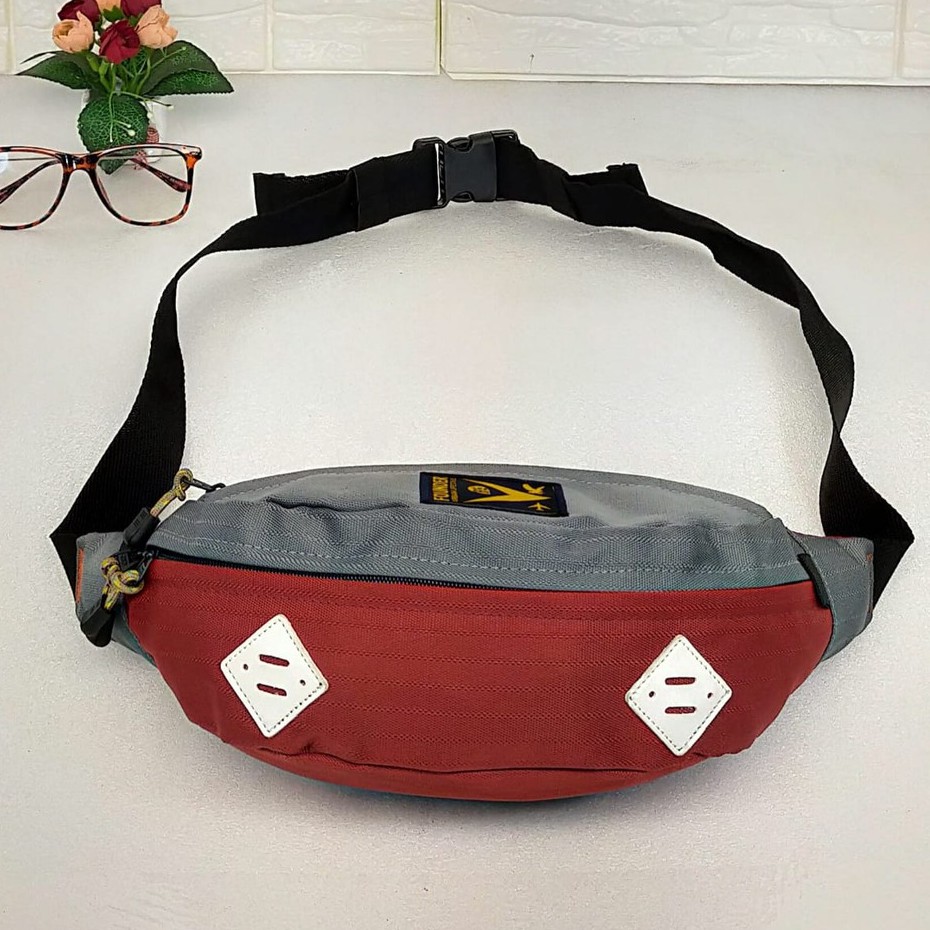 TAS PINGGANG SLEMPANG WAISTBAG PRIA/WANITA AL-014