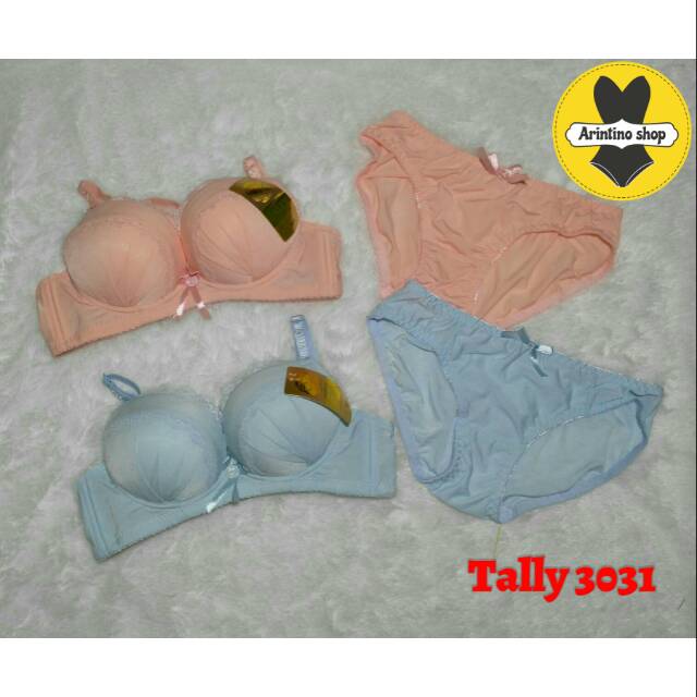 (Set Bra) Bh Bra Set Tally 5519 , 5520 , 3031 (Cup Sedang) Busa Sedang Pakai Kawat |mcf