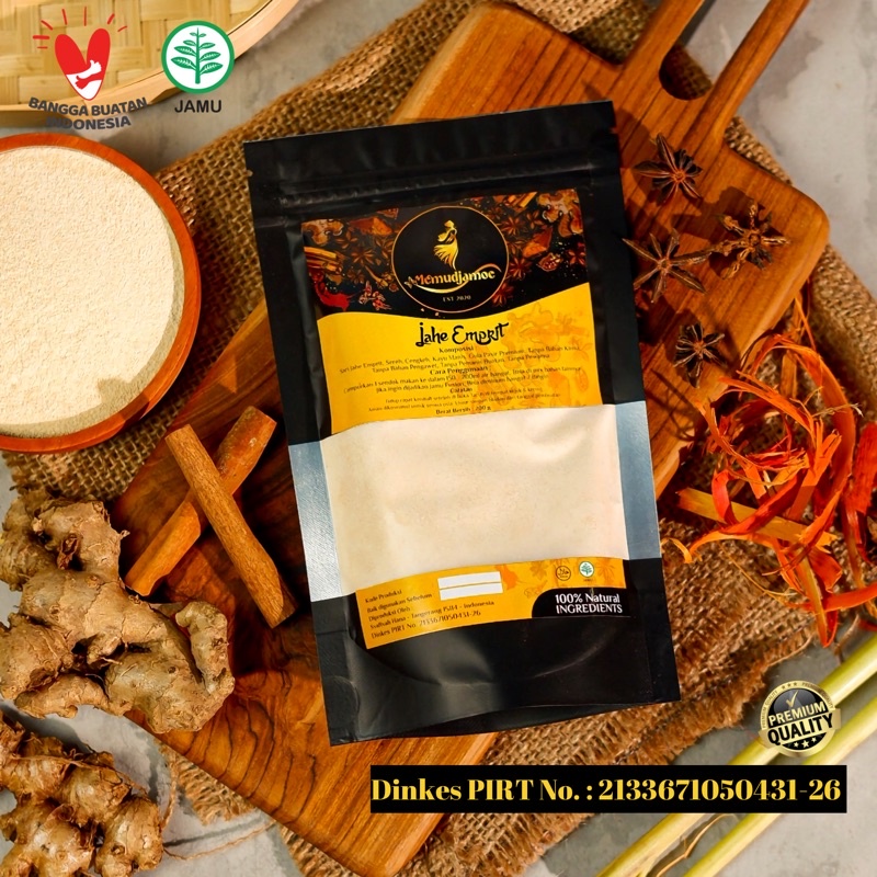 

Jahe Emprit Bubuk 200gr (Murni 100%) Mengembalikan Penciuman