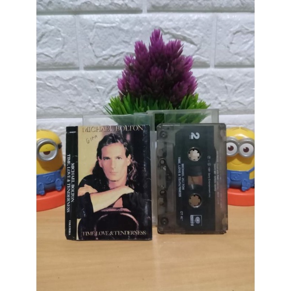 Kaset MICHAEL BOLTON - TIME LOVE AND TENDERNESS