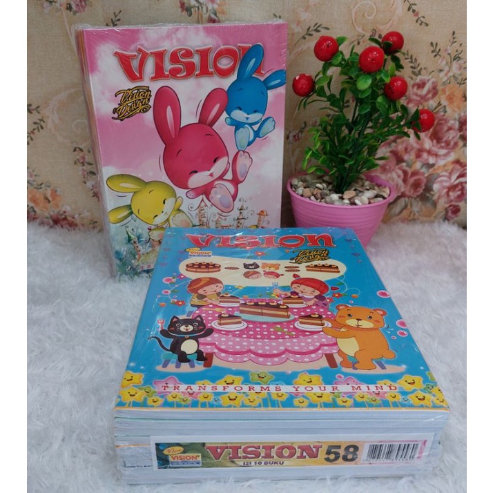 

buku tulis vision 58lembar