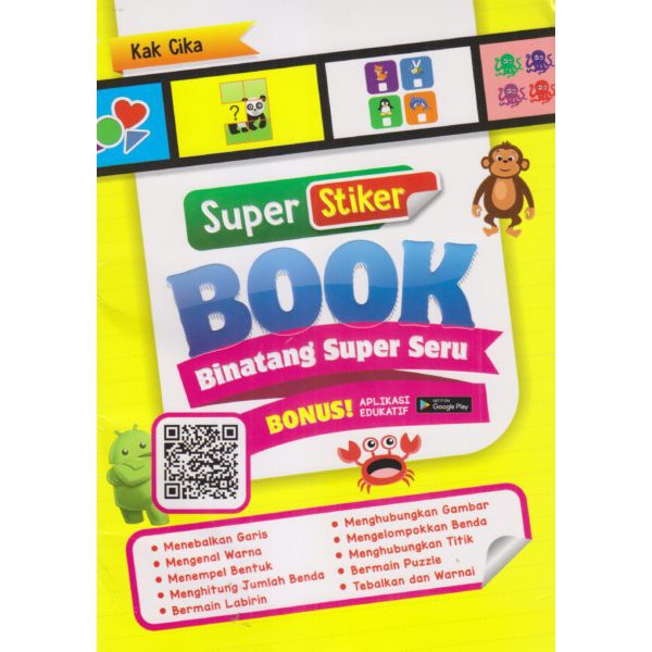

Super Stiker Book Binatang Super Seru (Harga Suplier)