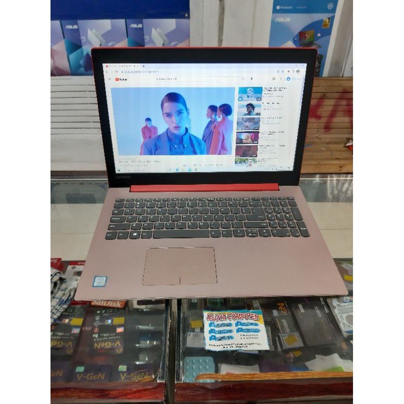 laptop second bekas Lenovo ideapad 330-15  intel core i3 - 8130u -15.6" slim- ram 4gb ddr4-hdd 1TB