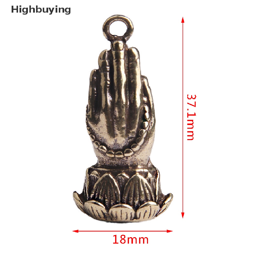 Hbid Liontin Patung Buddha Mini Bahan Kuningan Untuk Dekorasi Meja Glory