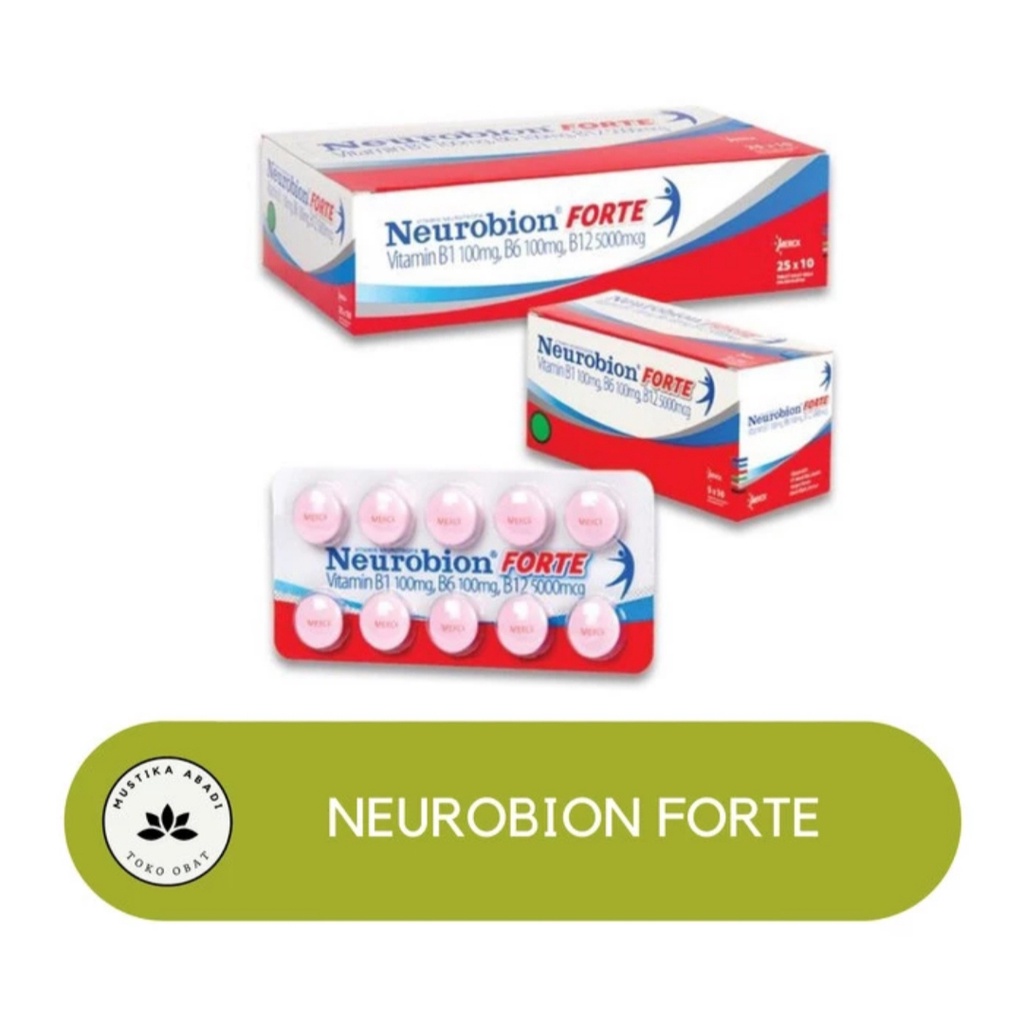 Neurobion Forte Vitamin Neurotropik Dengan Kandungan Vitamin B1 B6 B12