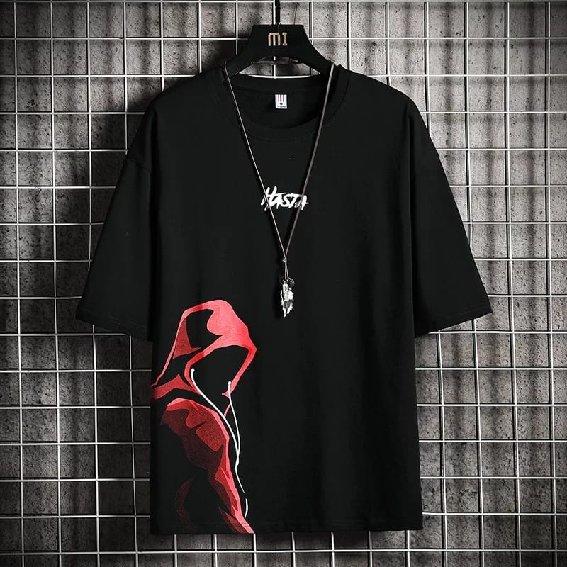 COD-baju oversize size M|L,XL atasan pria&amp;wanita kaos distro terlaris hasta-animos