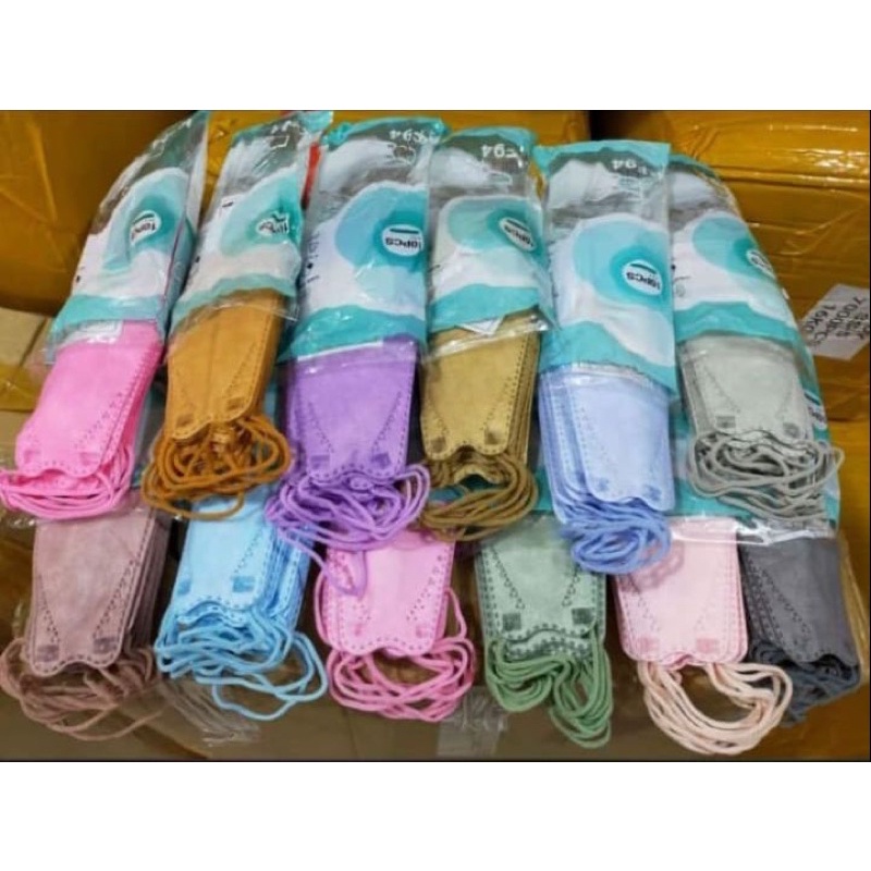 Masker KF 94 warna Merk Mouson/Onecare/Careindo/Oncare