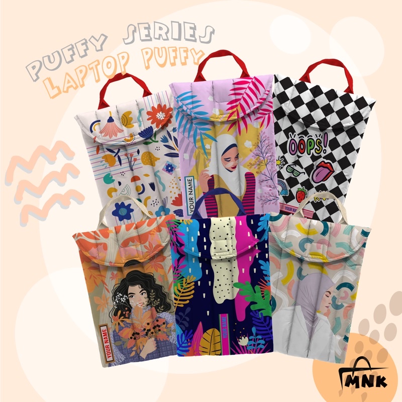 MNK PUFFY LAPTOP I PUFFY BAG LAPTOP PUFFY TAS LAPTOP PUFFY PILLOW BAG PUFFY BAG I MANUKASHOP