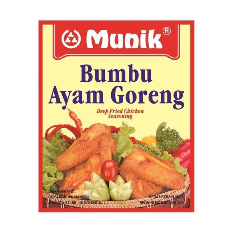 

MUNIK Bumbu Ayam Goreng [180 gr]