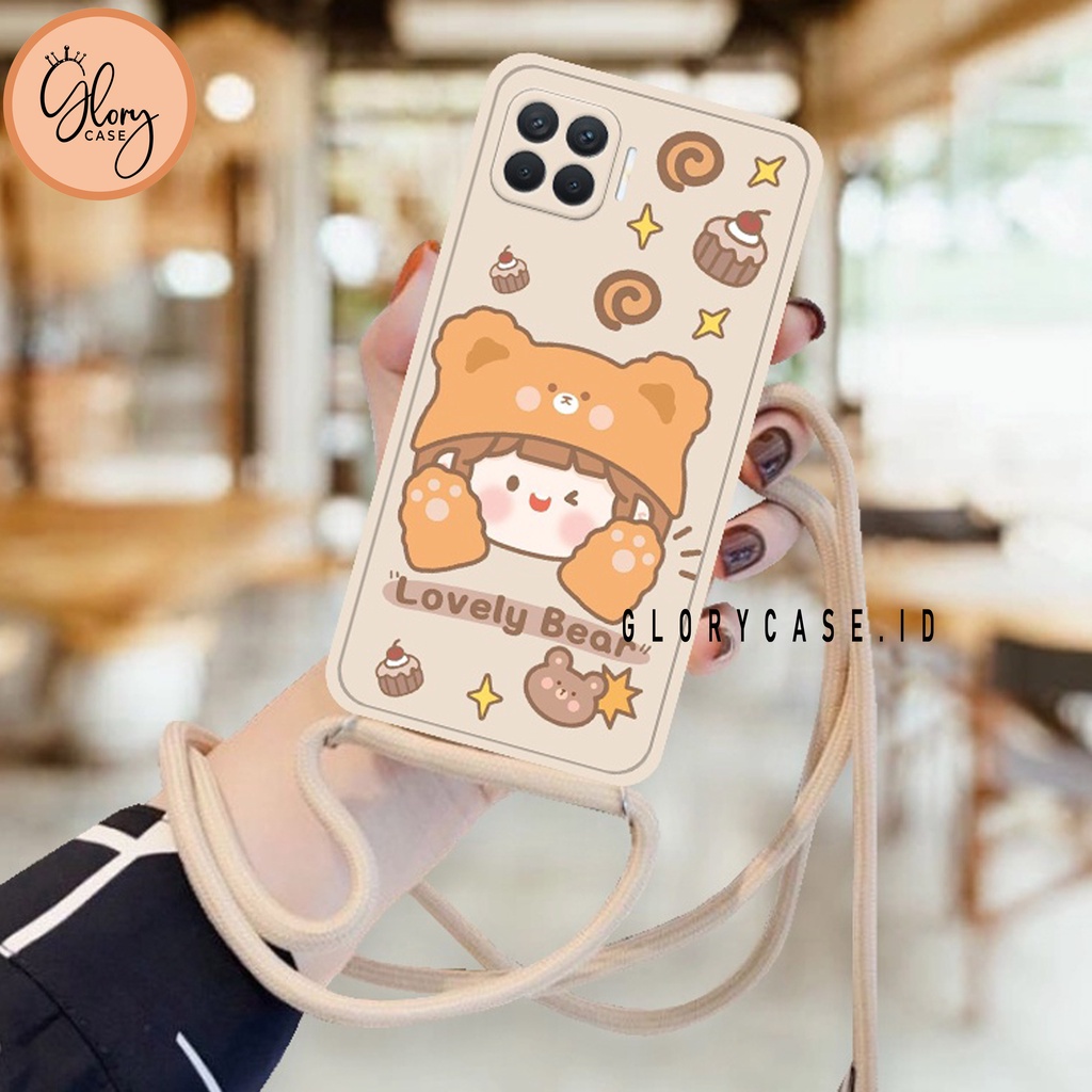 [GSMT09] Softcase Macaron + Tali For OPPO A16 - Softcase Lucu Hp Oppo A16 - Softcase Motif Hp Oppo A16 - Case HP Oppo A16 - Sarung Hp Oppo A16 - Kesing Hp Oppo A16 - Softcase Hp Oppo A16 | CASE OPPO | CASE LUCU | CASE MOTIF |