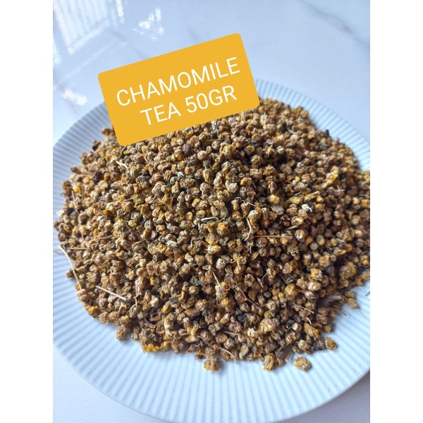 

Chamomile tea 50gram/ Teh Bunga Chamomile 50gr