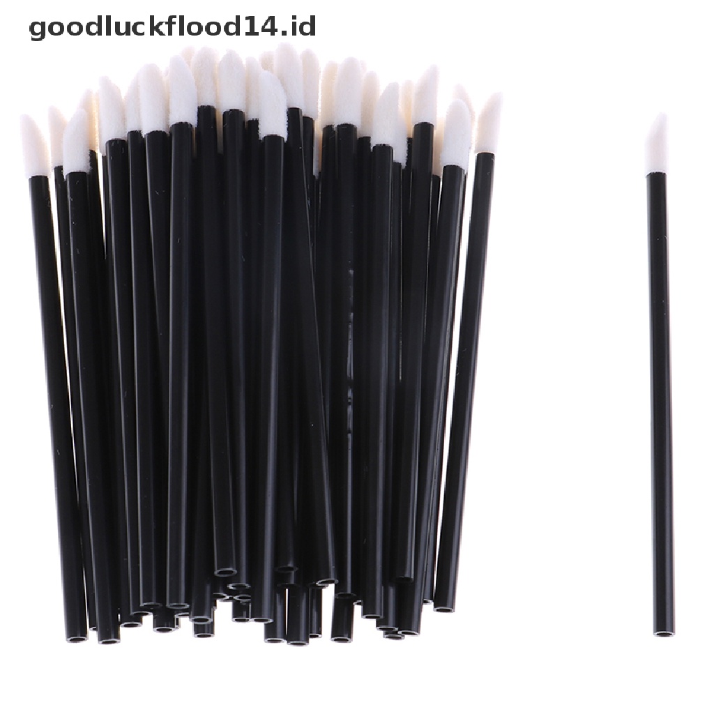 [OOID] 100 Disposable Lip Brush Gloss Wands Applicator Makeup Cosmetic Tool Beauty ID