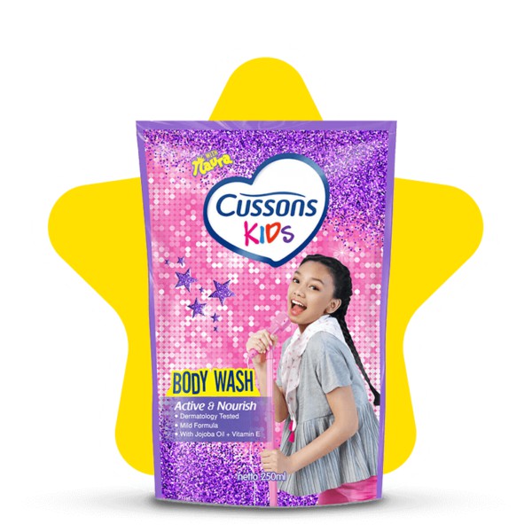 Cussons Kids Body Wash Refil 250ML/popokcibarusah