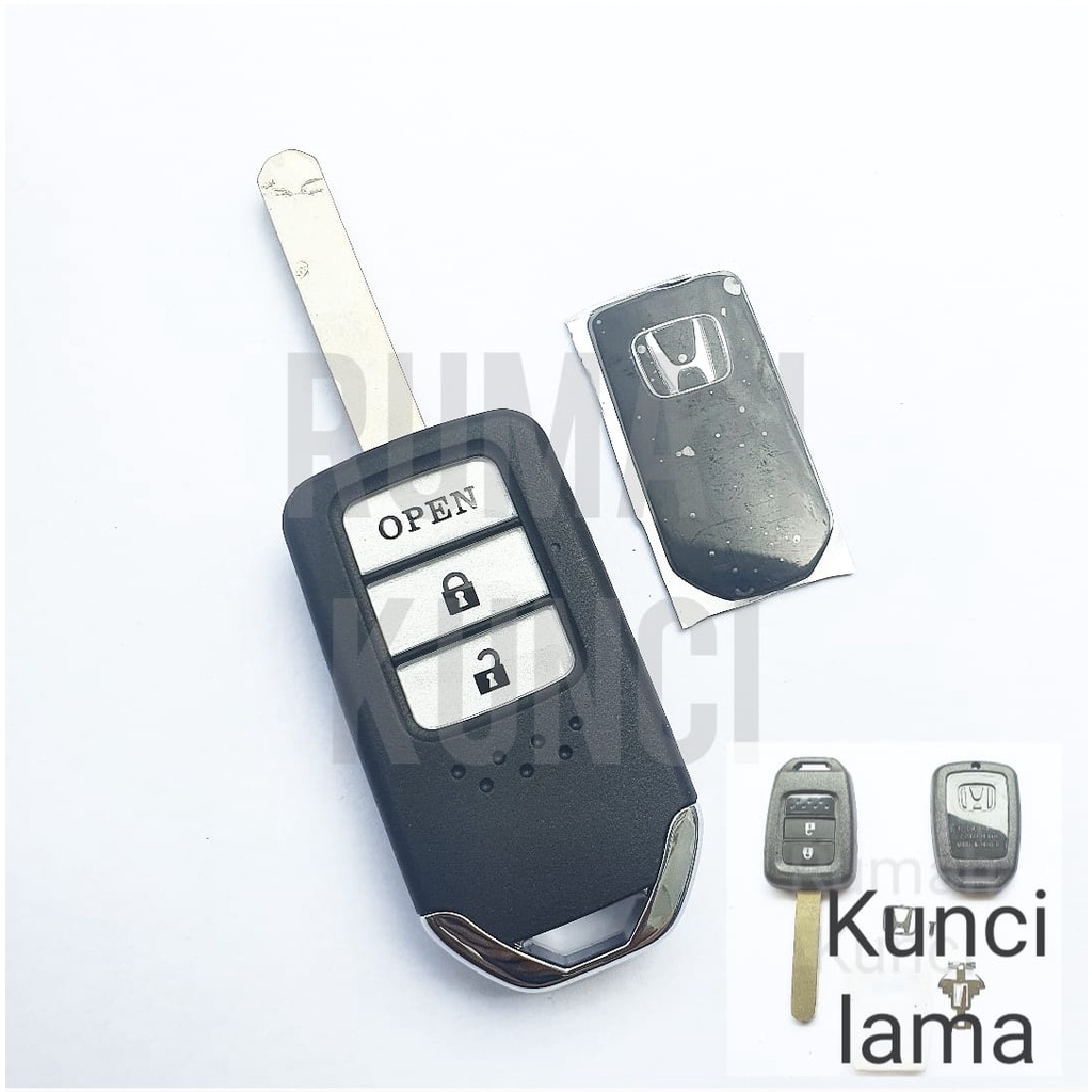 Casing Kunci Lipat Flip Key Honda BRV Brio Mobilio Honda 2 Tombol