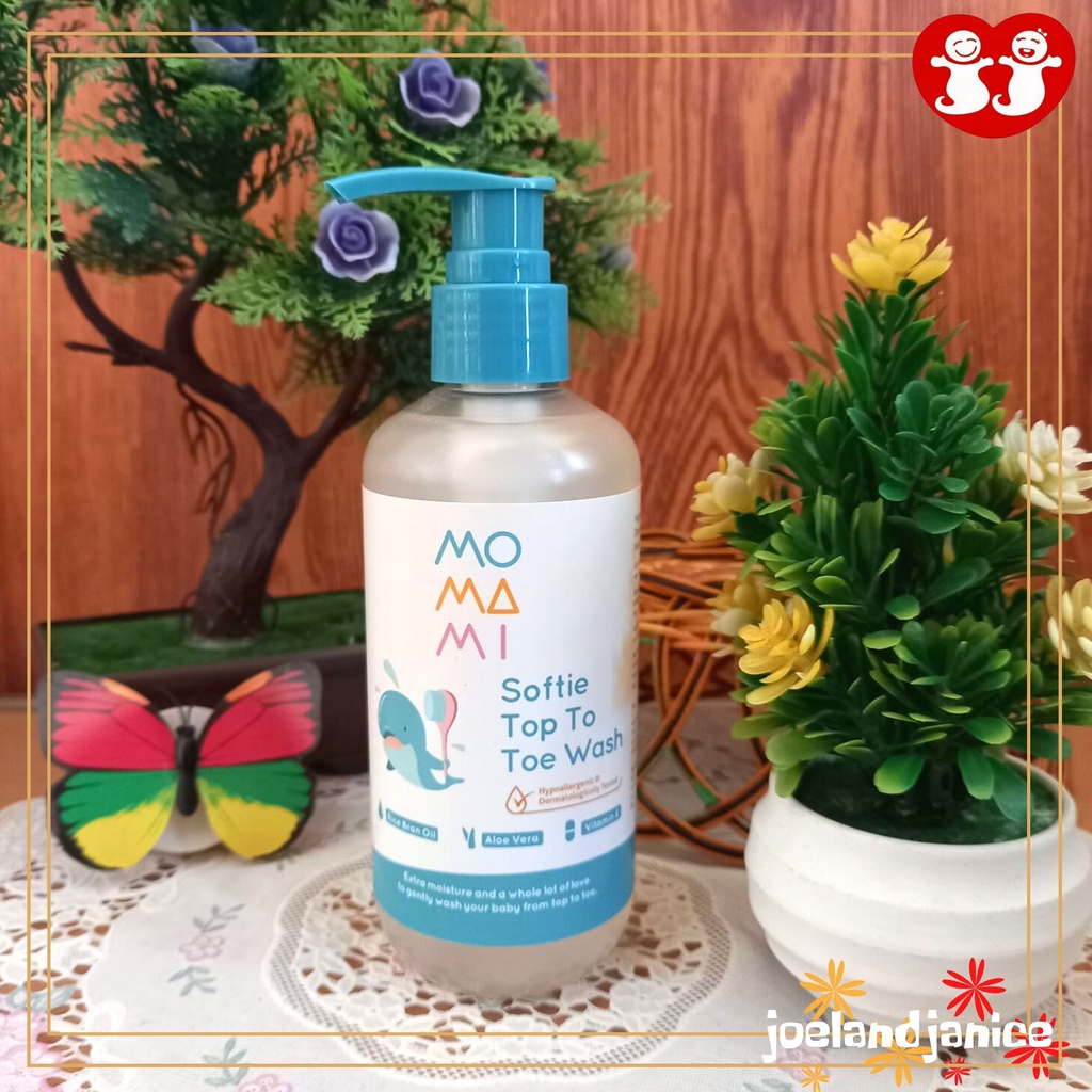 Momami Baby Softie Top to Toe Wash - Sabun Mandi Bayi (235 mL)