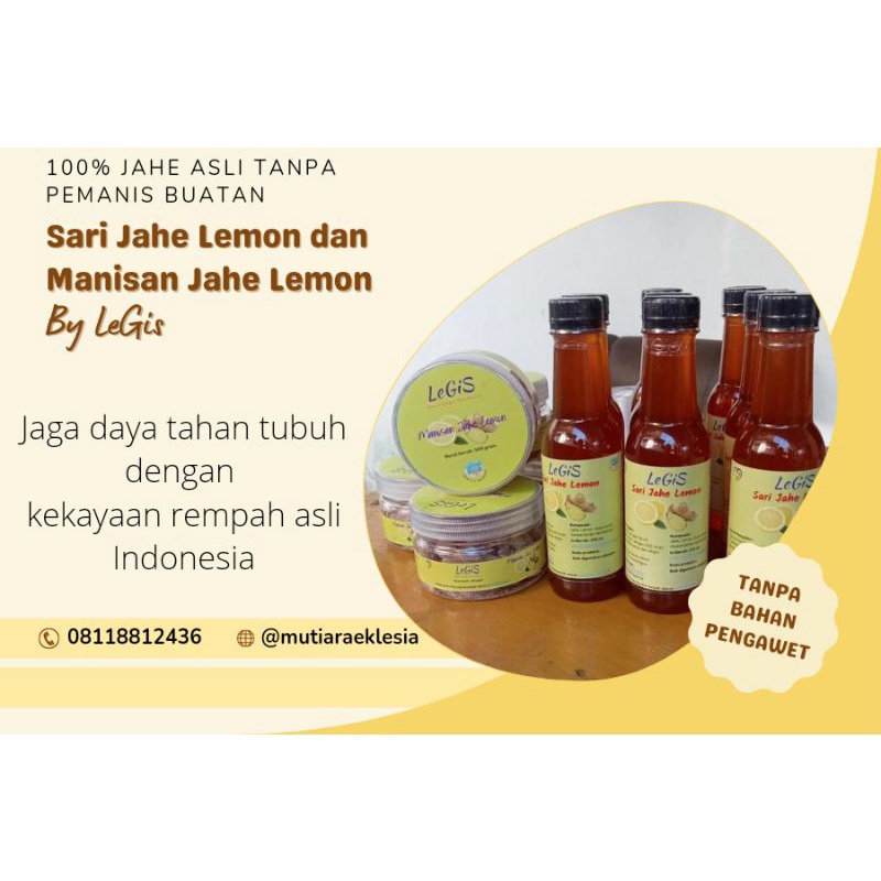 

Sari Jahe Lemon