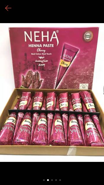 Tato Tangan Pengantin HENNA PASTE  Neha MELUKIS TANGAN Tato NEHA Henna Hena Paste Original BPOM- Eceran