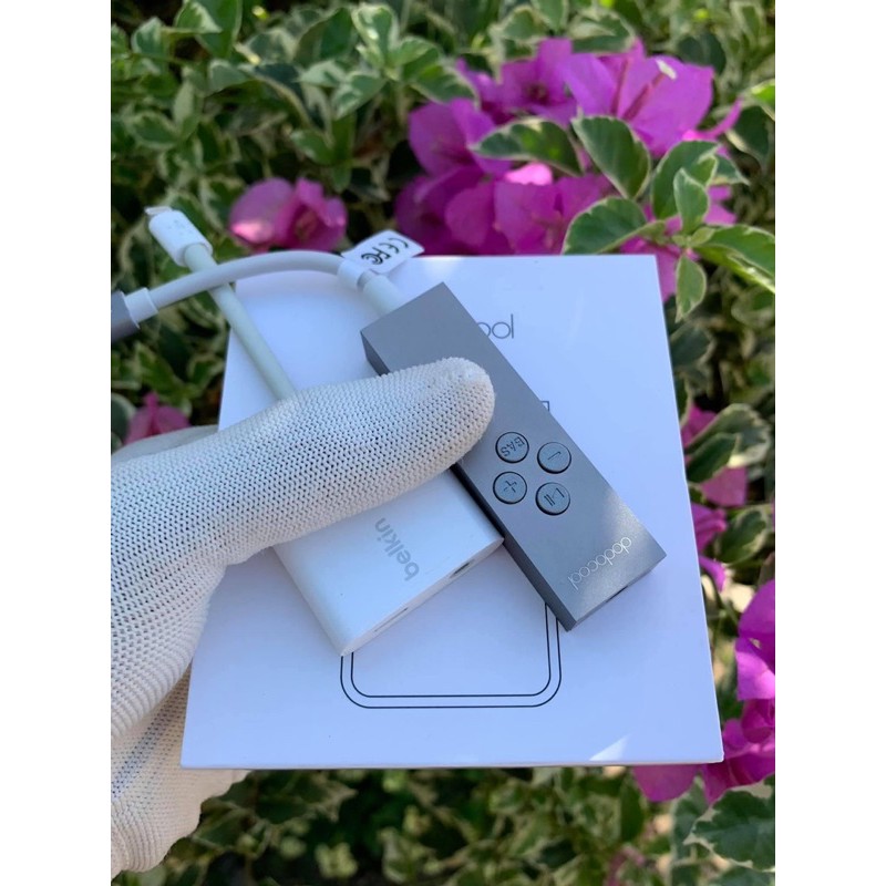 Dodocool MFI Certified 2 in 1 Lightning, Lightning And Jack 3,5mm Aux