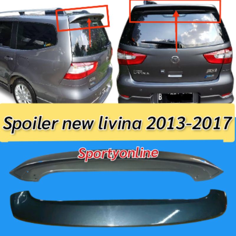 Spoiler Nissan new Livina 2013-2017