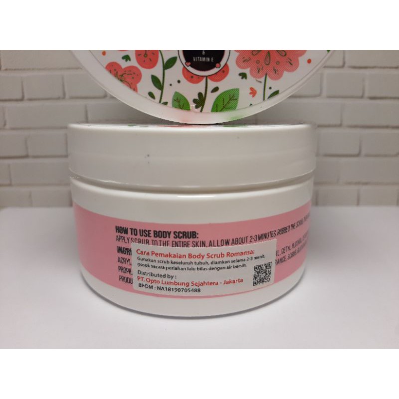 BODY SCRUB SCARLETT ROMANSA BPOM