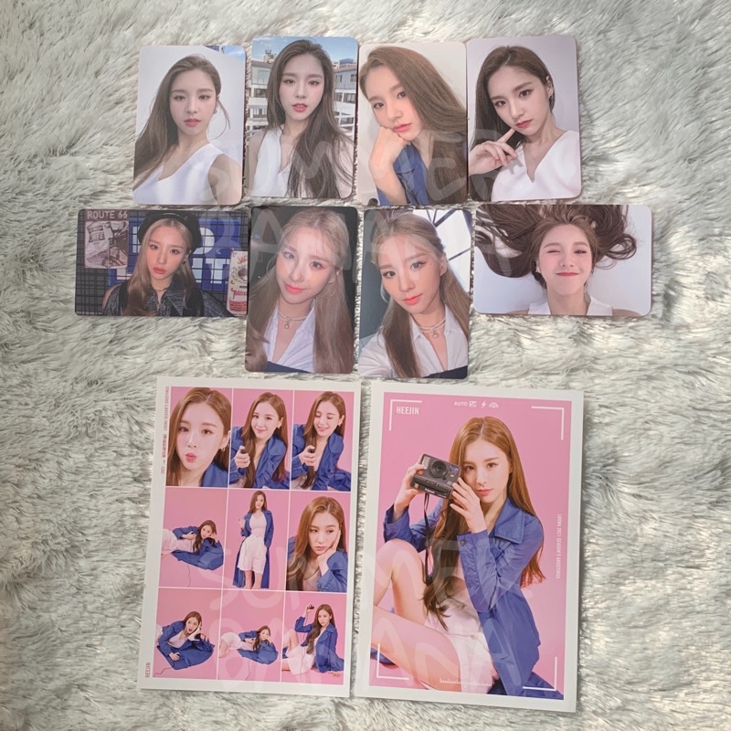 Loona Season Greetings 2021 2022 Photocard [ Heejin ] PC SG22 SG21