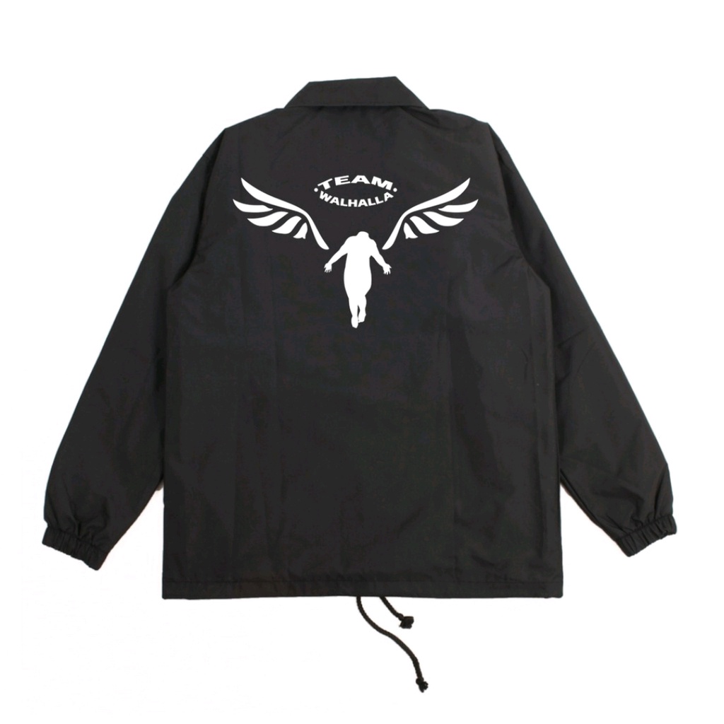 Jaket Coach Tokyo Revengers Team Valhalla / Jaket Team Valhalla Size M L XL XXL