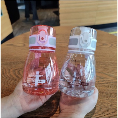 Botol Minum Mini Lucu Dengan Tali Tenteng 400ml