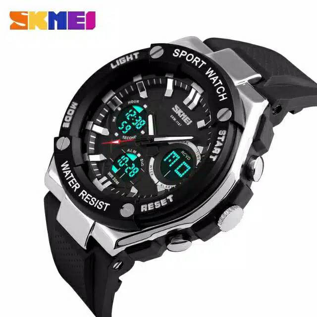 SKMEI 1187 Jam Tangan Sporty Dual Time