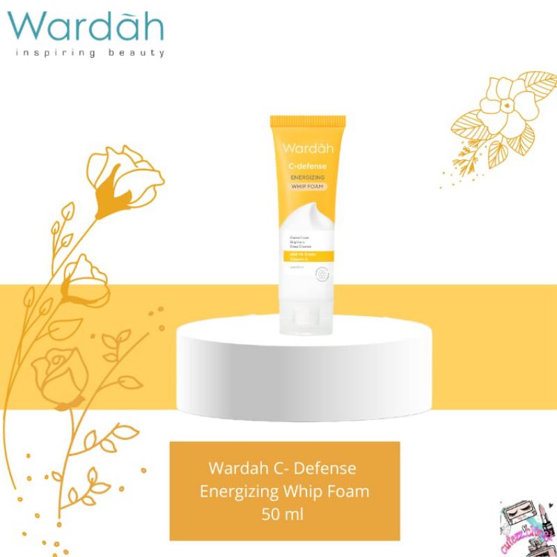 ☃Cutezz_Ching1☃Wardah C-Defense Energizing Whip Foam