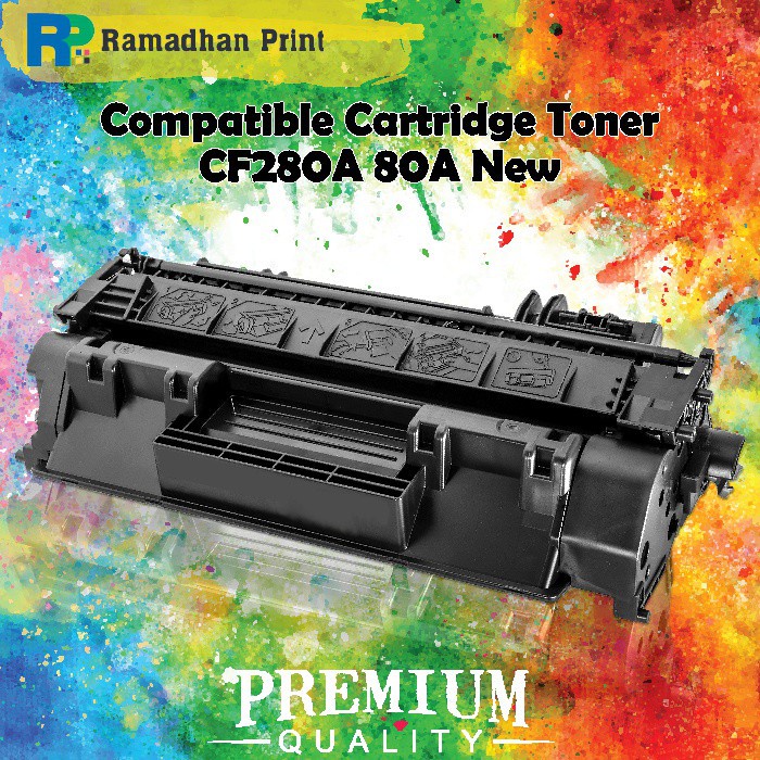 RB Cartridge Toner Compatible 80A CF280A Printer HP LaserJet Pro 400 MFP M401 M425