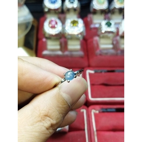 Natural blue sapphire burma for ladies