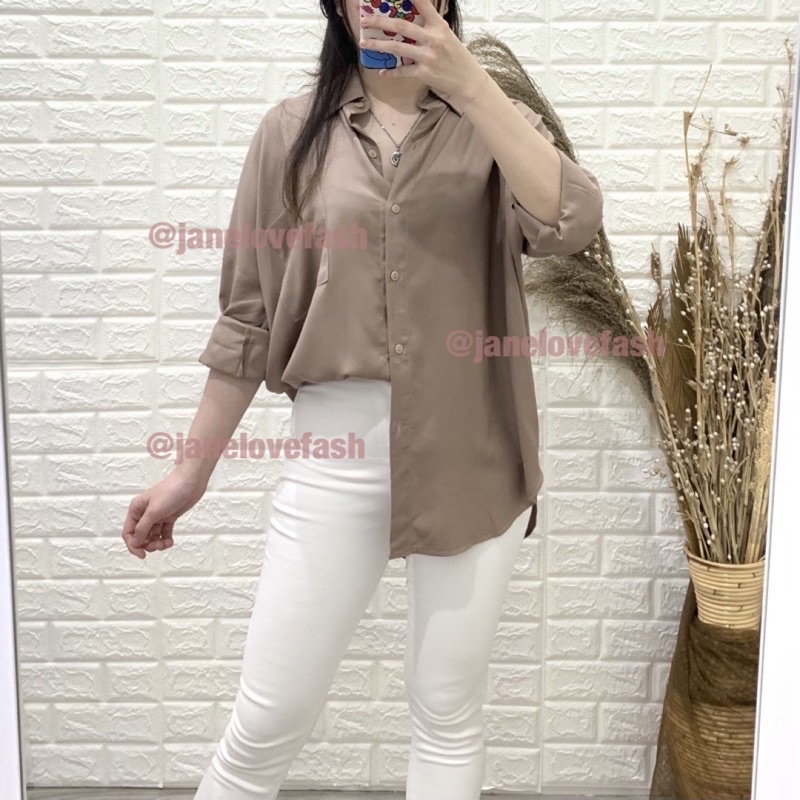 KEMEJA OVERSIZE TANGAN PANJANG | KEMEJA HAWAI | KEMEJA RAYON | OVERSIZE RAYON | KEMEJA WANITA | KEMEJA OVERSIZE | KEMEJA UNISEX | ATASAN WANITA | BLOUSE WANITA | BLOUSE KEMEJA | BAJU WANITA | BAJU MURAH