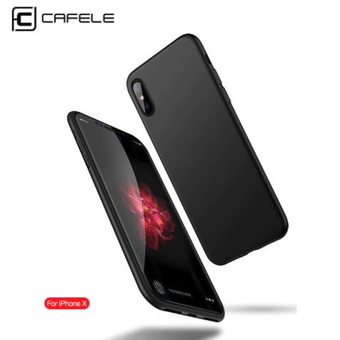 TERBARU- BISA COD CAFELE Tpu Jelly Case - iPhone Xs Max iPhone Xs iPhone Xr iPhone X - Hitam, iP Xs 