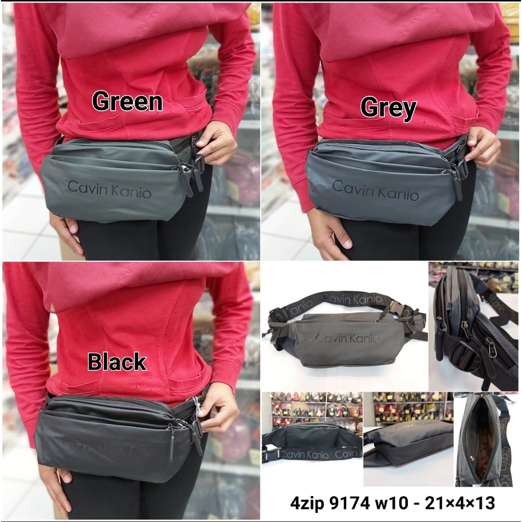 Tas pinggang pria / tas gowes/ slingbag/Bumbag pria