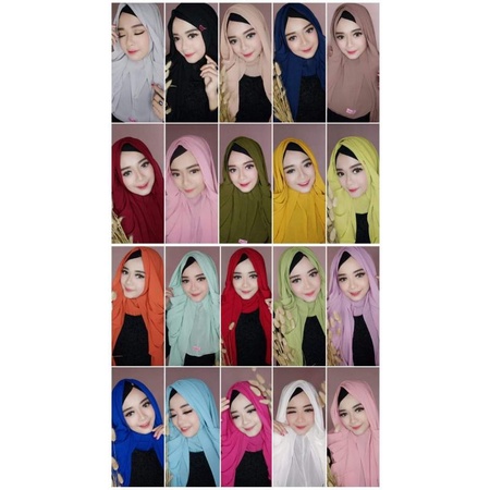 pastan sabrina polos /ORI zaura hijab /hijab instan /hijab kekinian /hijab terbaru /hijab modern