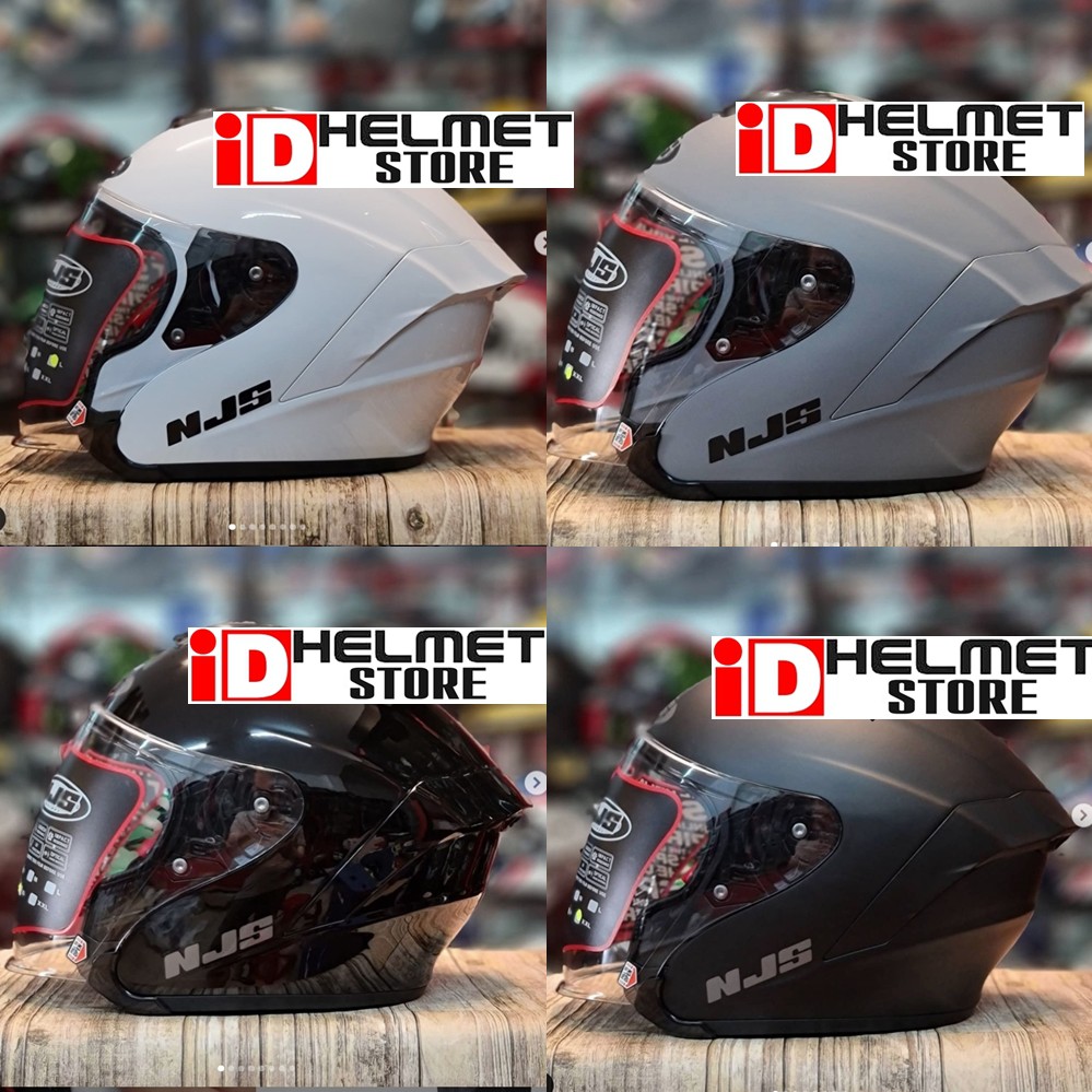 Helm NJS KAIROZ READY STOCK Half Face Helm NJS Kairoz