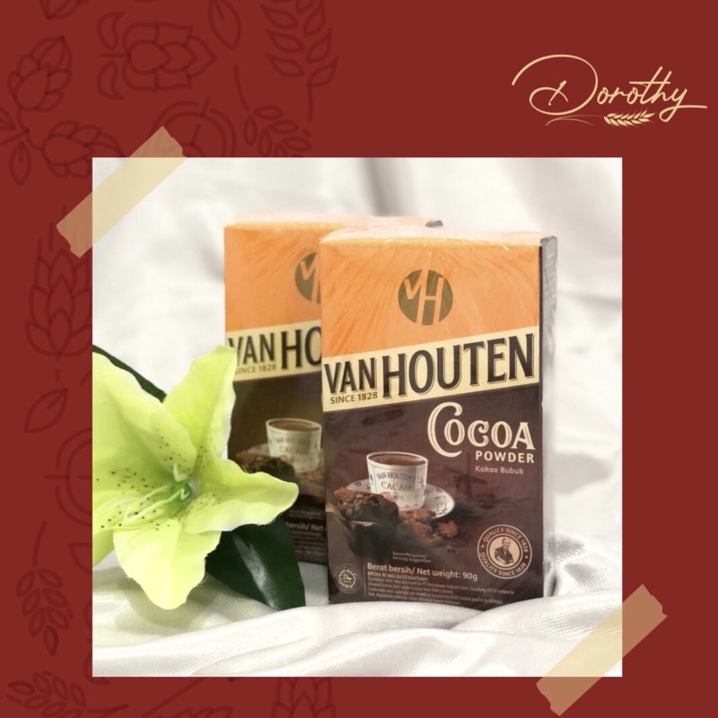 

VAN HOUTEN COCOA POWDER / COKLAT BUBUK 80 GRAM