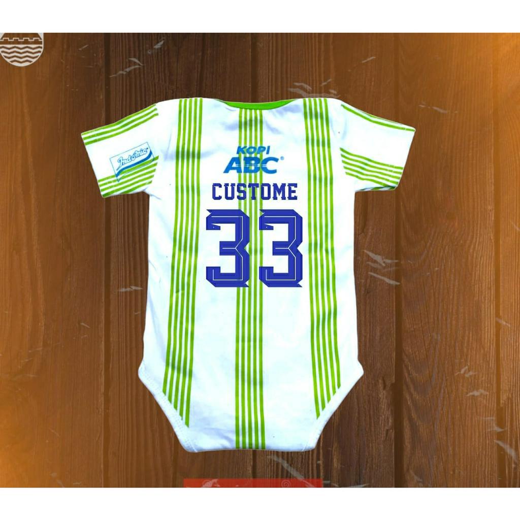 Jumper bayi persib 2023 baju anak bisa request nama sendiri